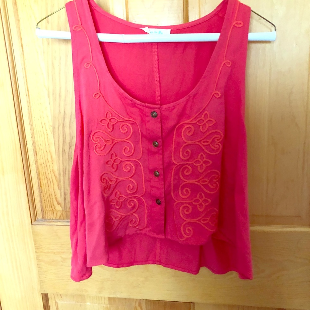 Crop tank top